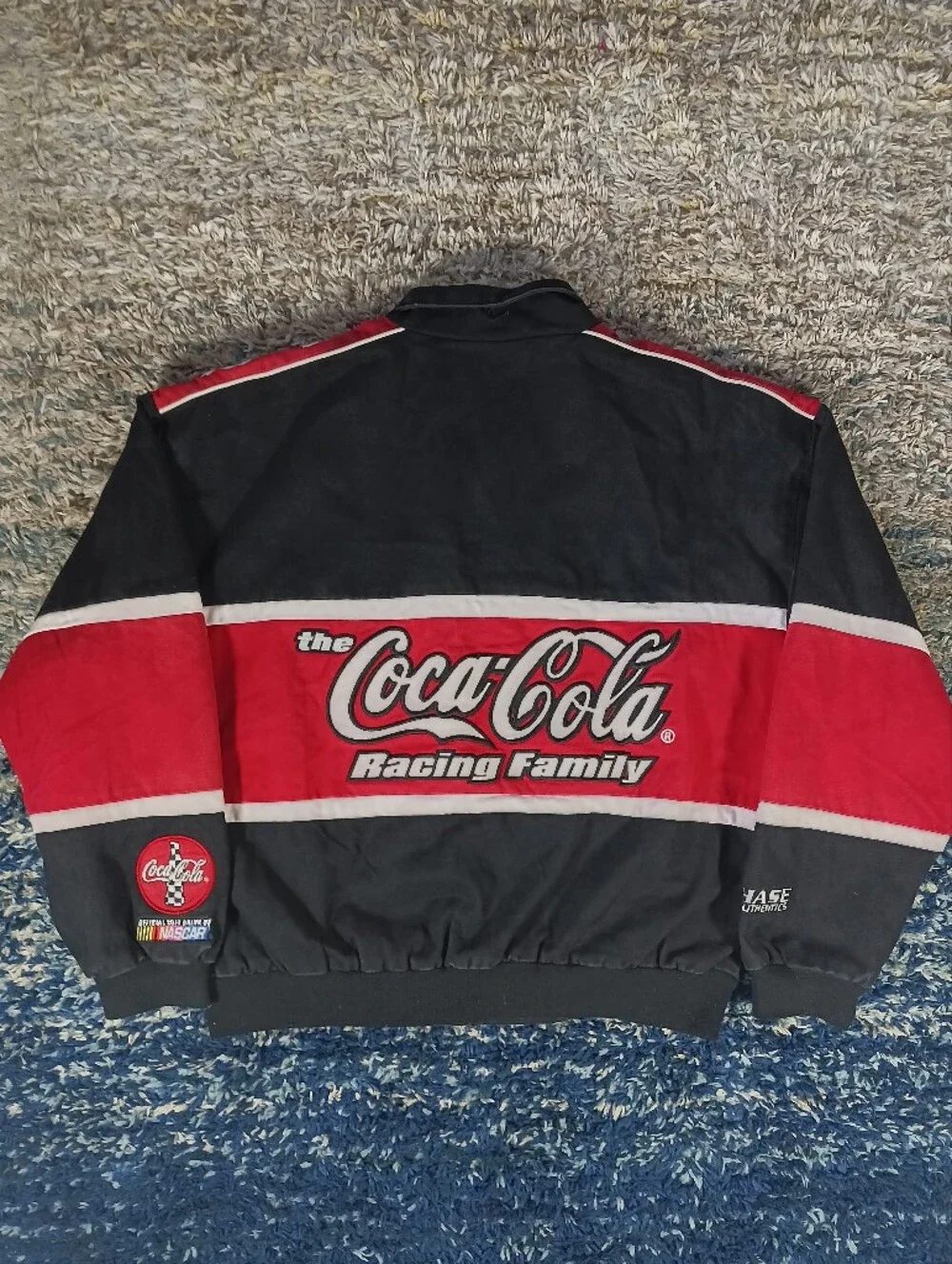 NASCAR JH Design Coca Cola Racing Family #20 Tony Stewart Jacket Mens - Picture 10 of 15